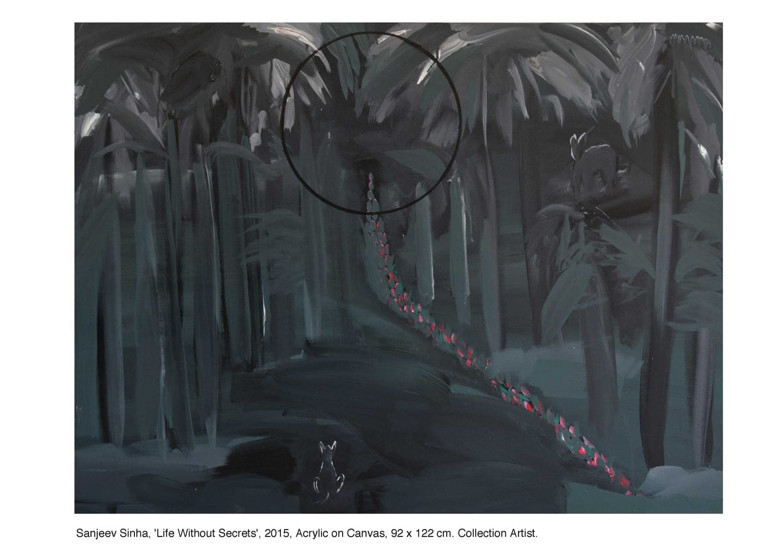 Life Without Secrets by Sanjeev Sinha — Acrylic on Canvas, 2015 (work 8 of 23)