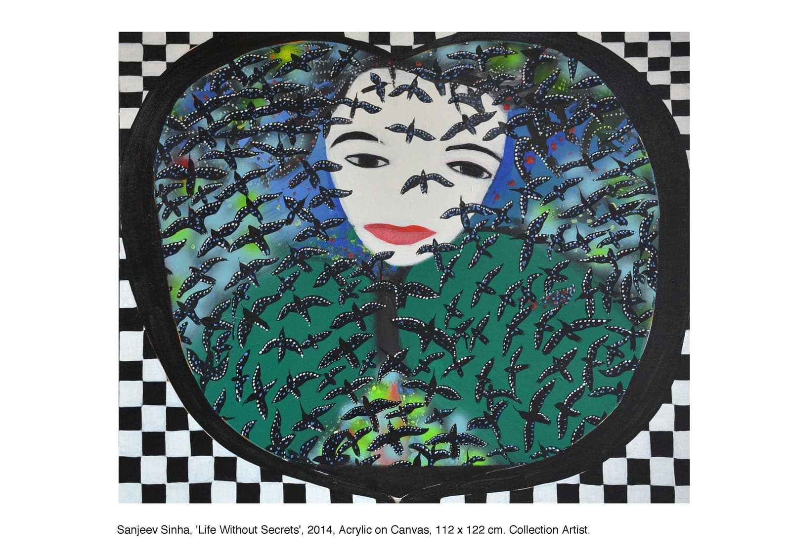 Life Without Secrets by Sanjeev Sinha — Acrylic on Canvas, 2015 (work 14 of 23)