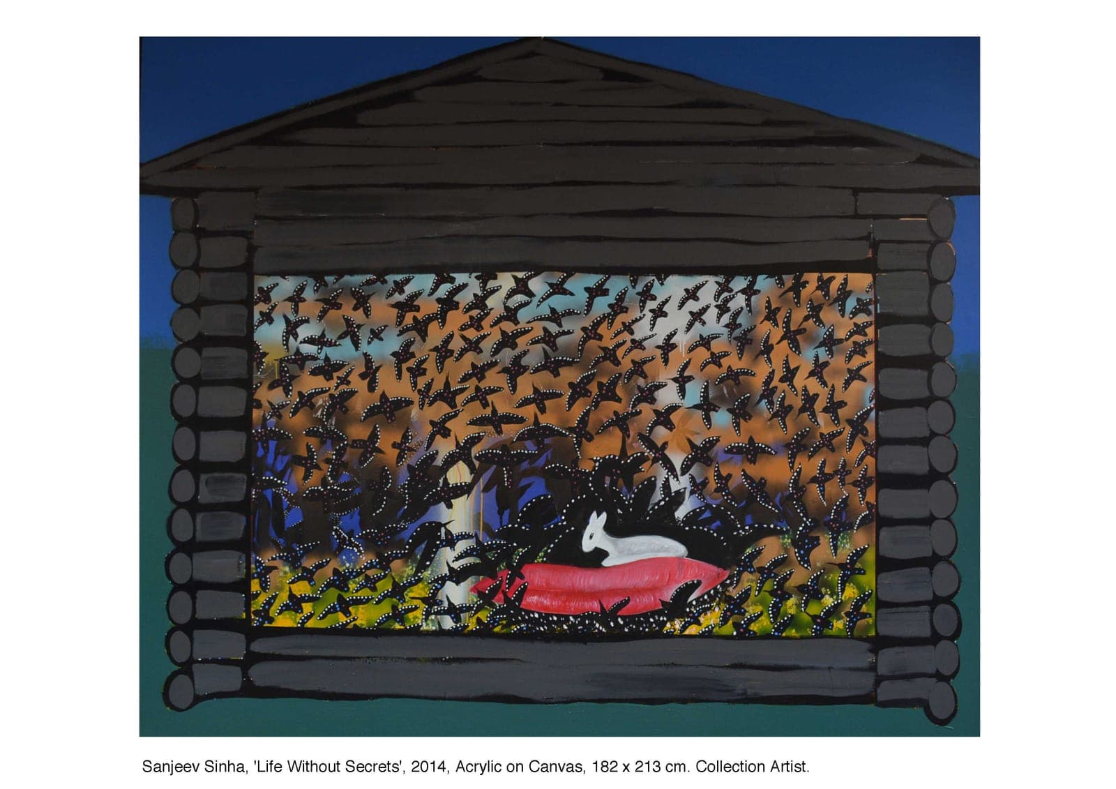 Life Without Secrets by Sanjeev Sinha — Acrylic on Canvas, 2015 (work 18 of 23)