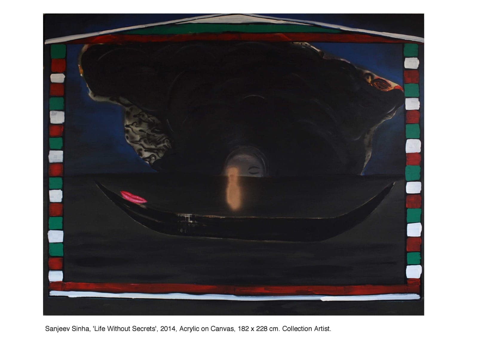 Life Without Secrets by Sanjeev Sinha — Acrylic on Canvas, 2015 (work 21 of 23)