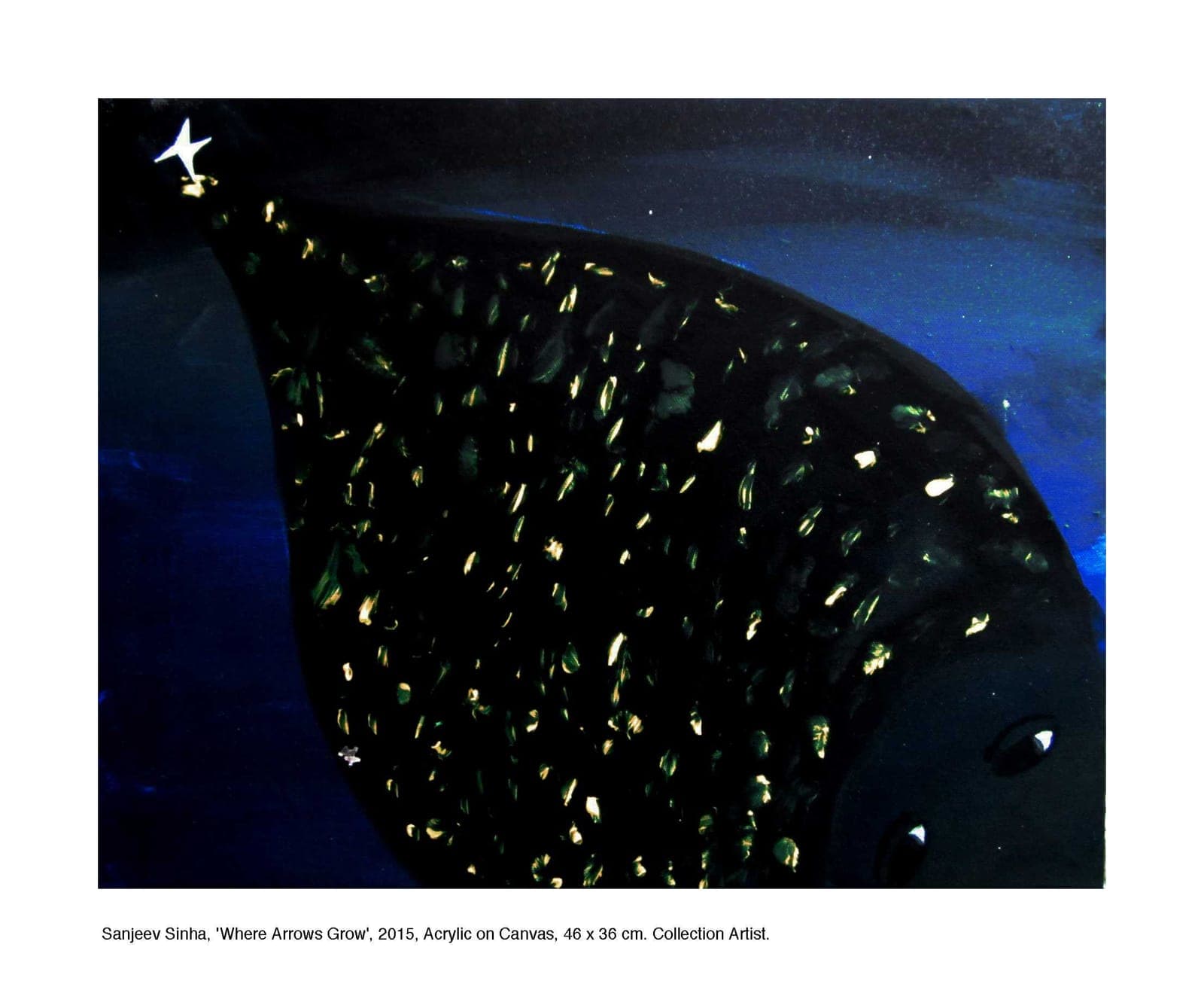Where Arrows Grow by Sanjeev Sinha — Acrylic on Canvas, 2015 (work 8 of 25)