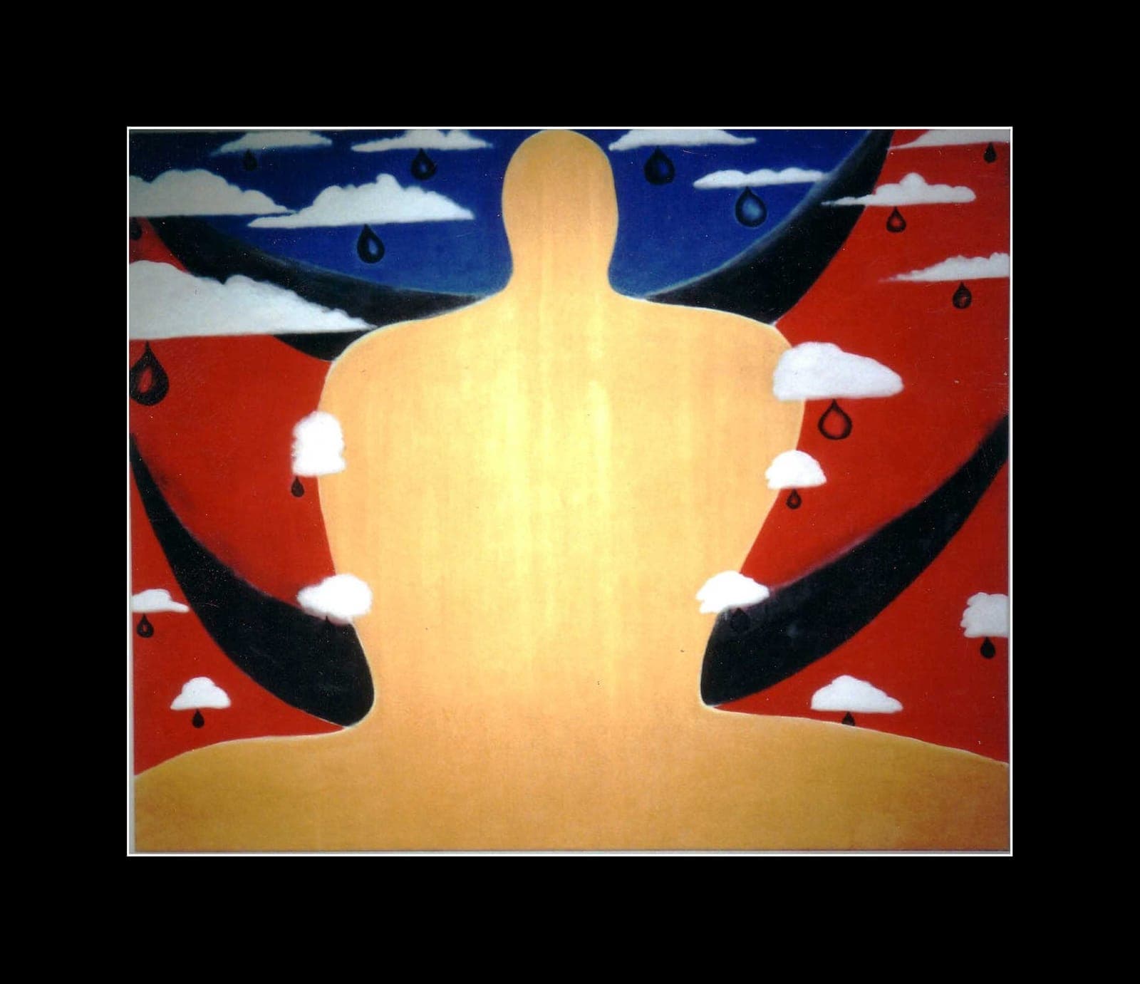 Sanjeev Sinha painting (1999). Private collection, Amsterdam